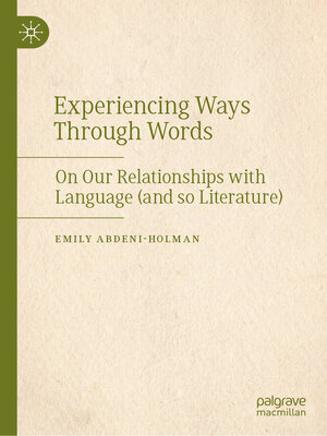 cover image of Experiencing Ways Through Words